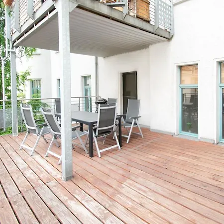Room&go: Zentral - Terrasse - Weber Grill Halle (Saale)
