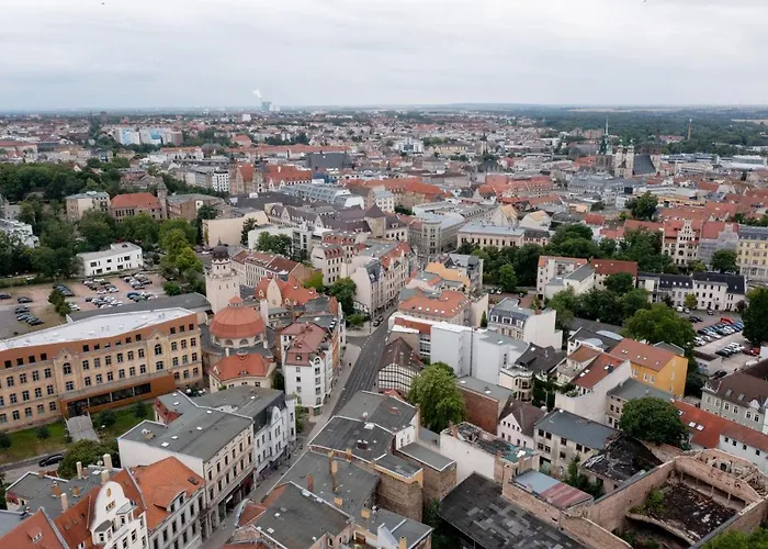 Halle - Zentral - Terrasse - Weber Grill 公寓 *