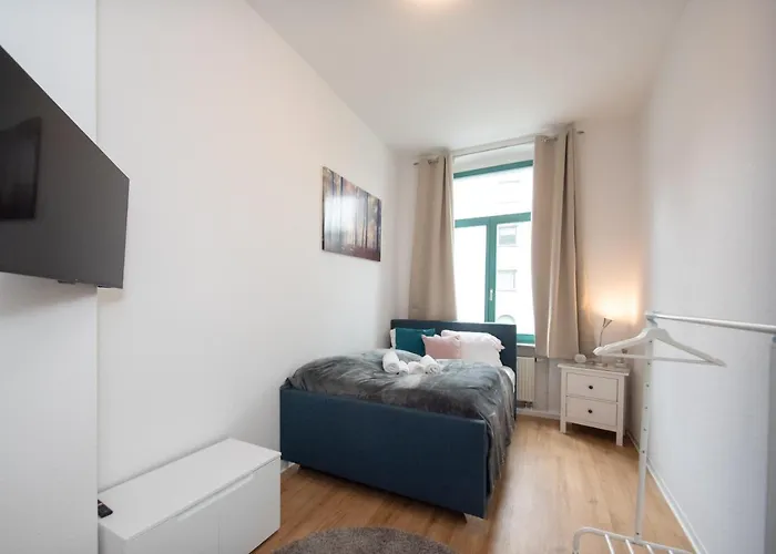 公寓 Halle - Zentral - Terrasse - Weber Grill