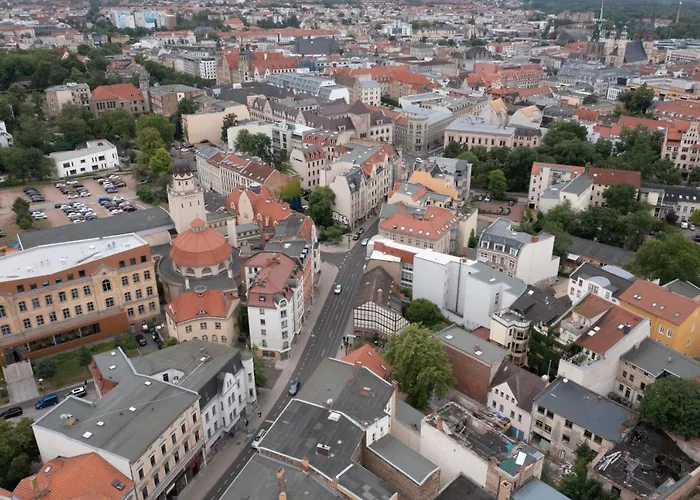 公寓 Halle - Zentral - Terrasse - Weber Grill