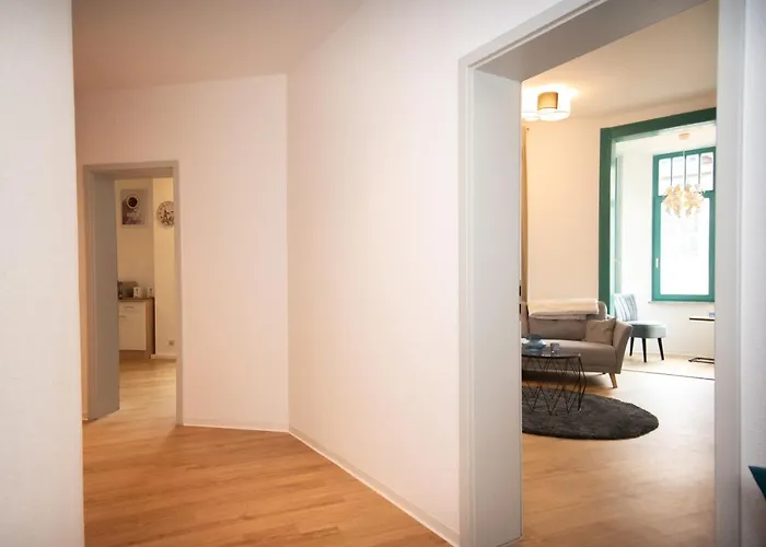 公寓 Halle - Zentral - Terrasse - Weber Grill *